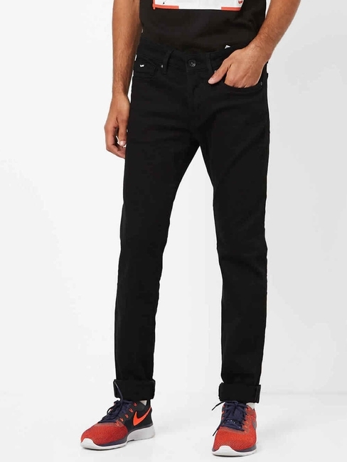 Men's Anders Slim Fit Black Jeans