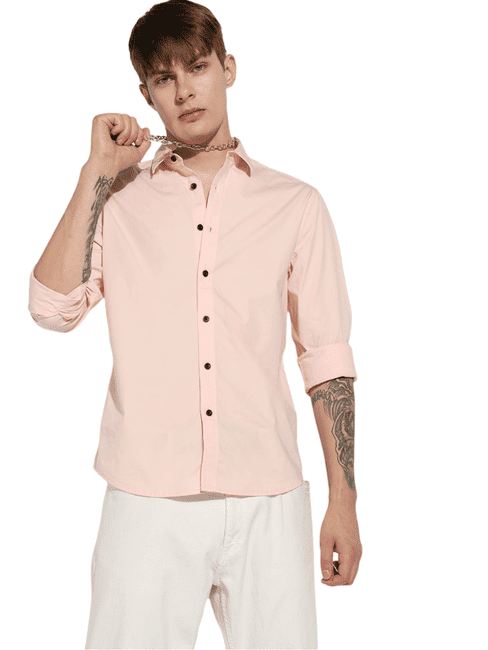 Lightweight Poplin Stretch Regular Fit Shirt