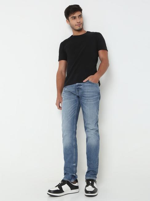 Toki Pocket Solid Denim