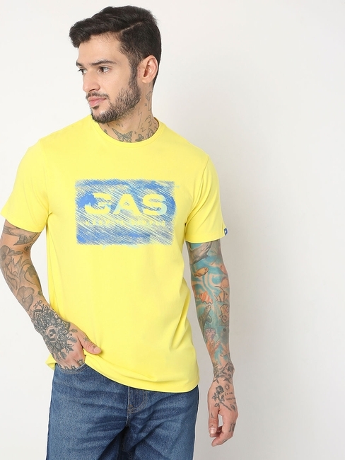 Regular Fit Half Sleeve Printed T-Shirt