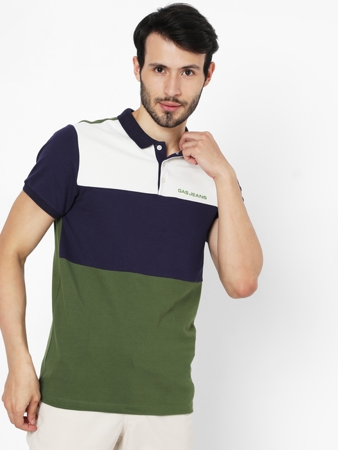 Ralph Colourblock Slim Fit Polo T-shirt