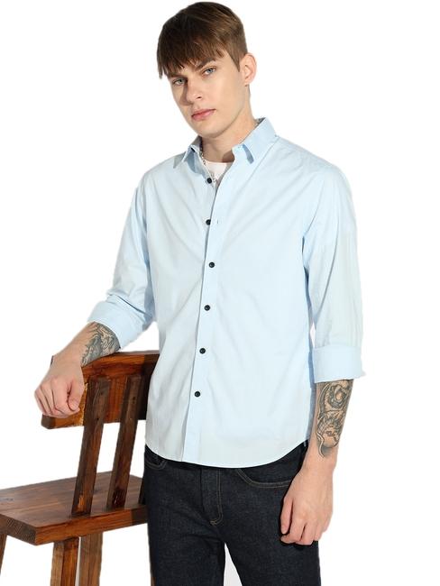 Lightweight Poplin Stretch Regular Fit Shirt