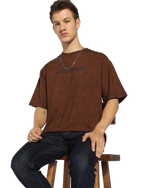 Crew Neck Short Sleeve Boxy Fit T-shirt