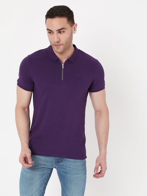 Ralph Slim Fit Polo T-shirt with Zip