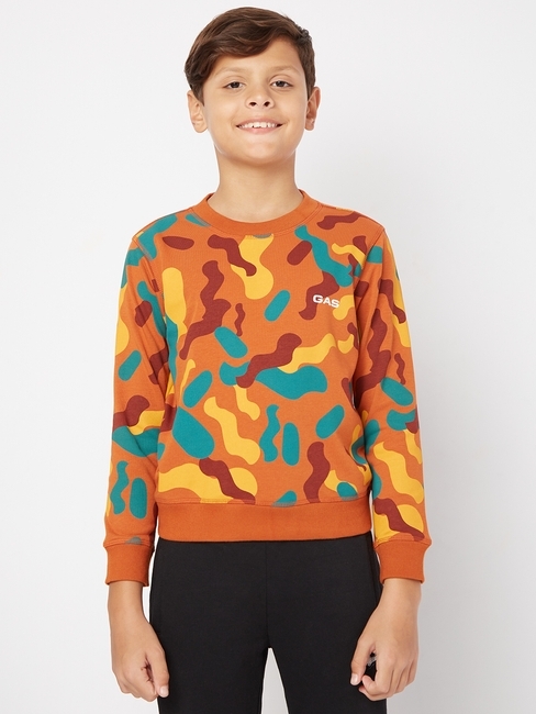 Devin Printed Crew-Neck Sweatshirt