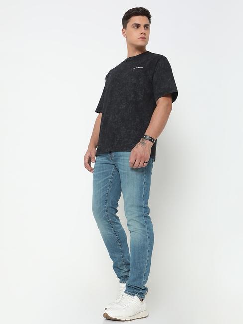 Anders Slim Fit Solid Denim