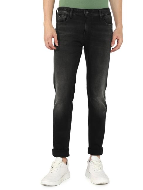 SAX Washed Black Skinny Fit Denim