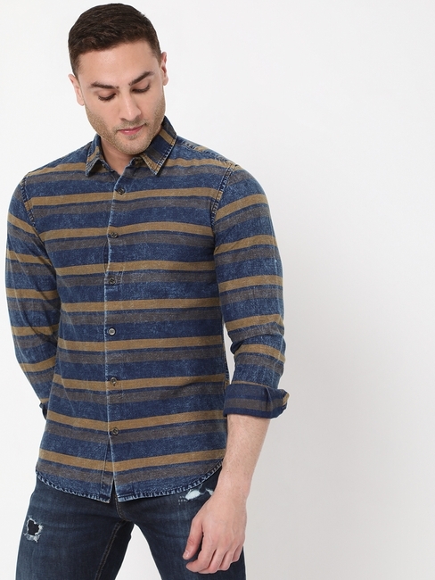 Slim Fit Striped Shirt