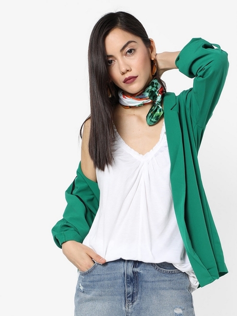 Belita Strappy T-shirt with Scoop Neck