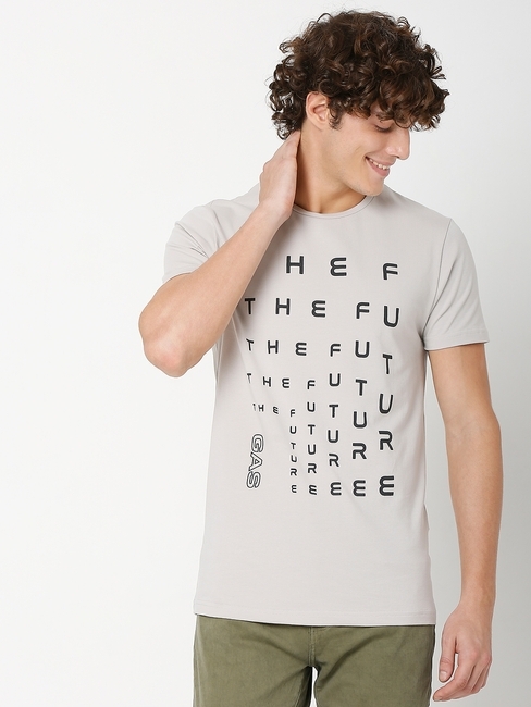 Scuba Future Slim Fit Crew-Neck T-shirt