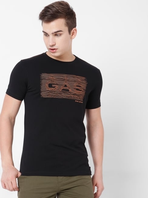 Logo Print Slim Fit Crew-Neck T-shirt