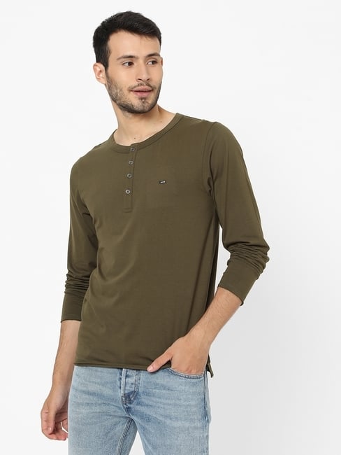 Slim Fit Henley T-shirt