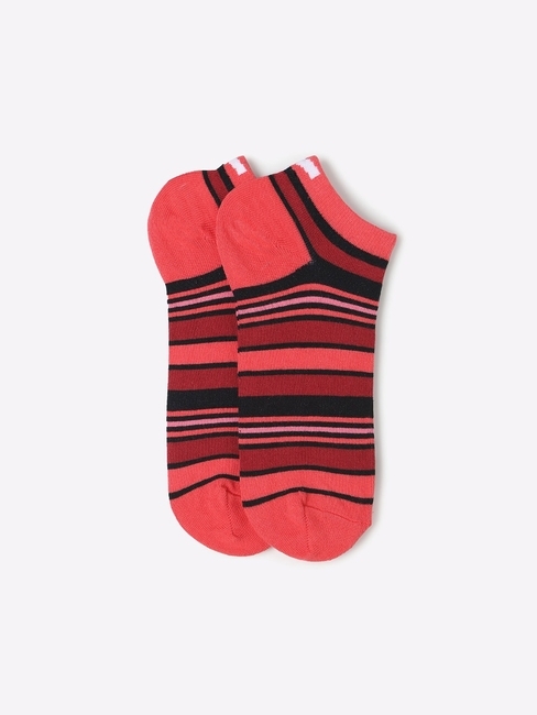 Men's Jason Striped Coral Socks