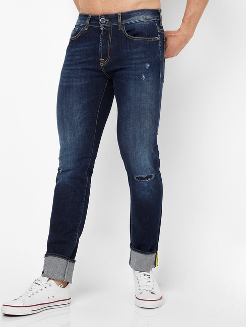 Men's Anders Slim Fit Blue Jeans