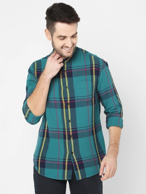 Mohr Checked Slim Fit Shirt