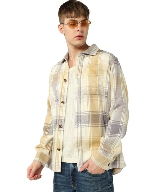 Shacket Fit Shirt with Double Pockets