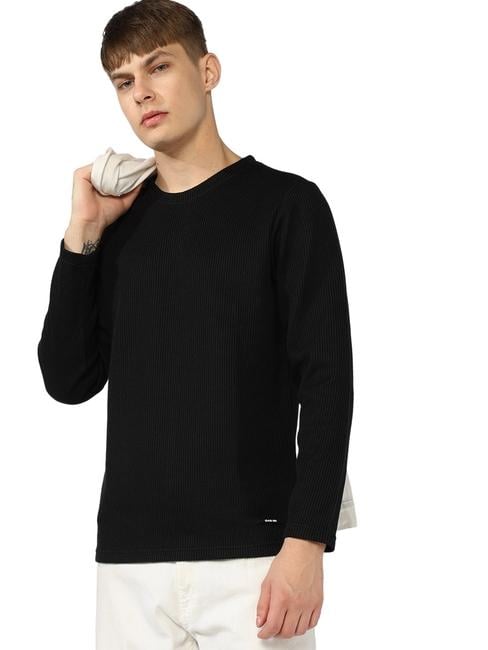 Crew Neck Full-length Sleeve Regular Fit T-Shirt