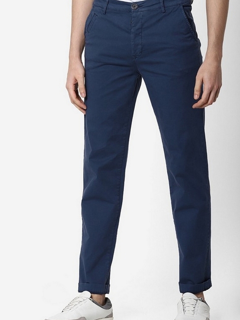 Sadeck Flat-Front Slim Fit Trousers