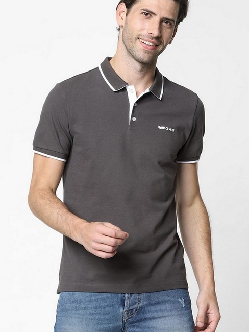 Ralph Logo Polo T-shirt with Contrast Tipping