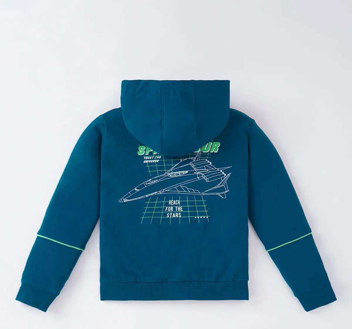 Ed-a-Mamma Sustainable Boys Hooded Zipper Jacket