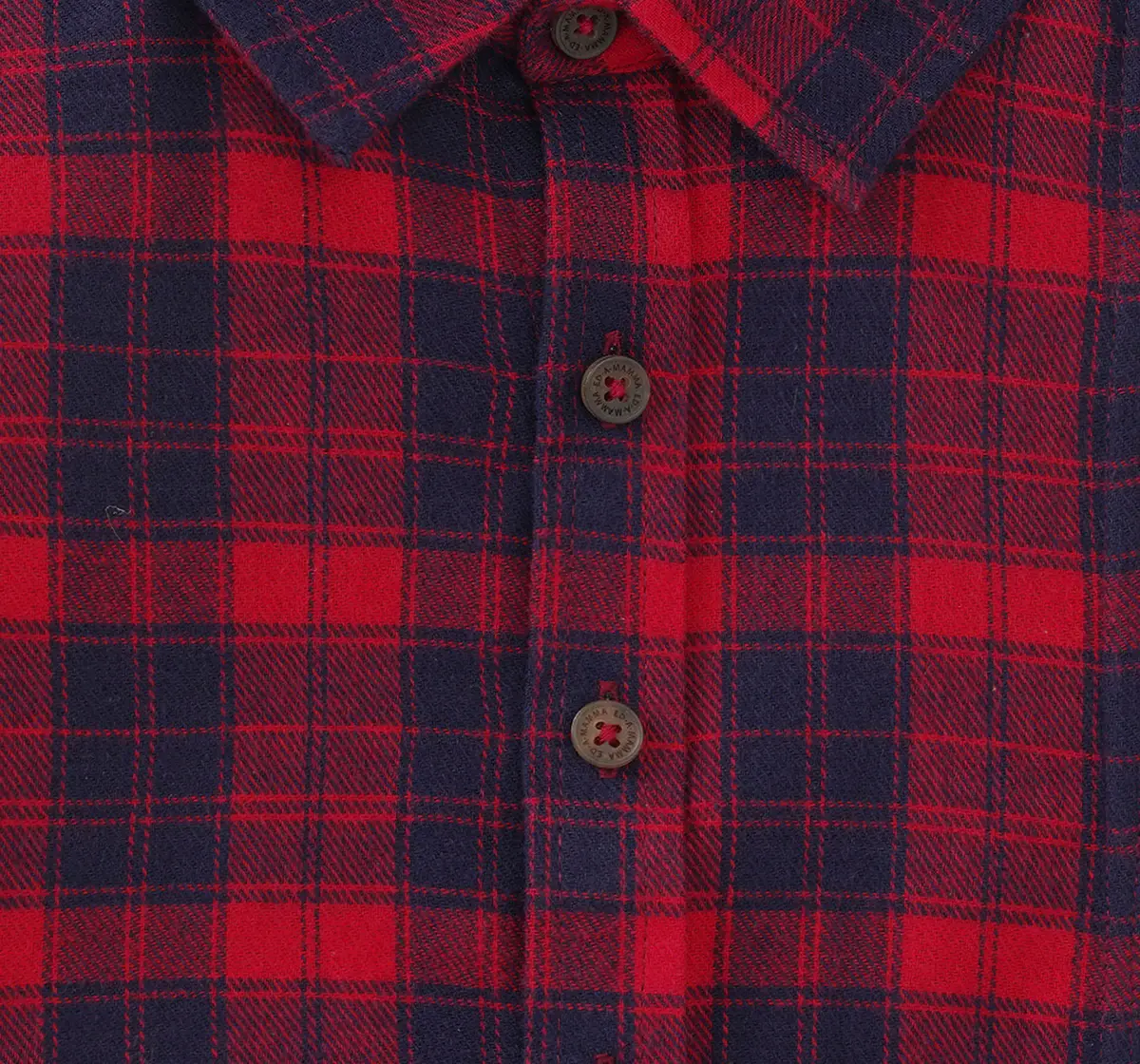 Ed-a-Mamma Sustainable Boys Full Sleeves Checkered Shirt