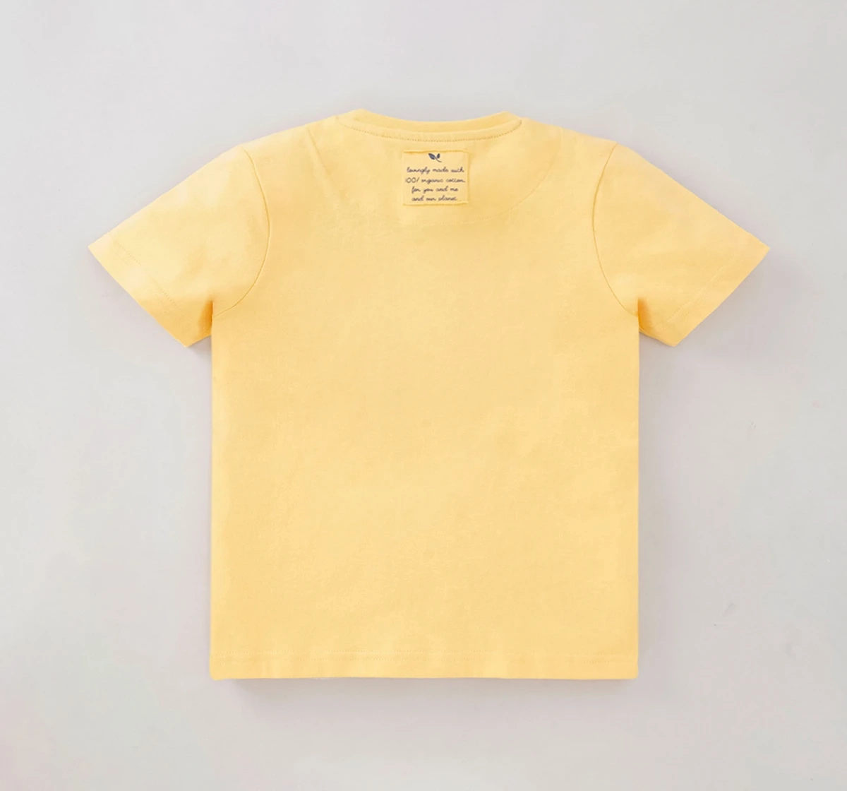 Ed-a-Mamma Sustainable Boys Half Sleeves Crew Neck Tee