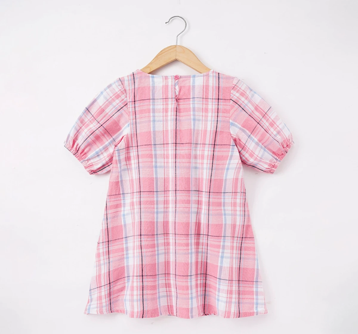 Ed-a-Mamma Sustainable Girls Checkered Dress