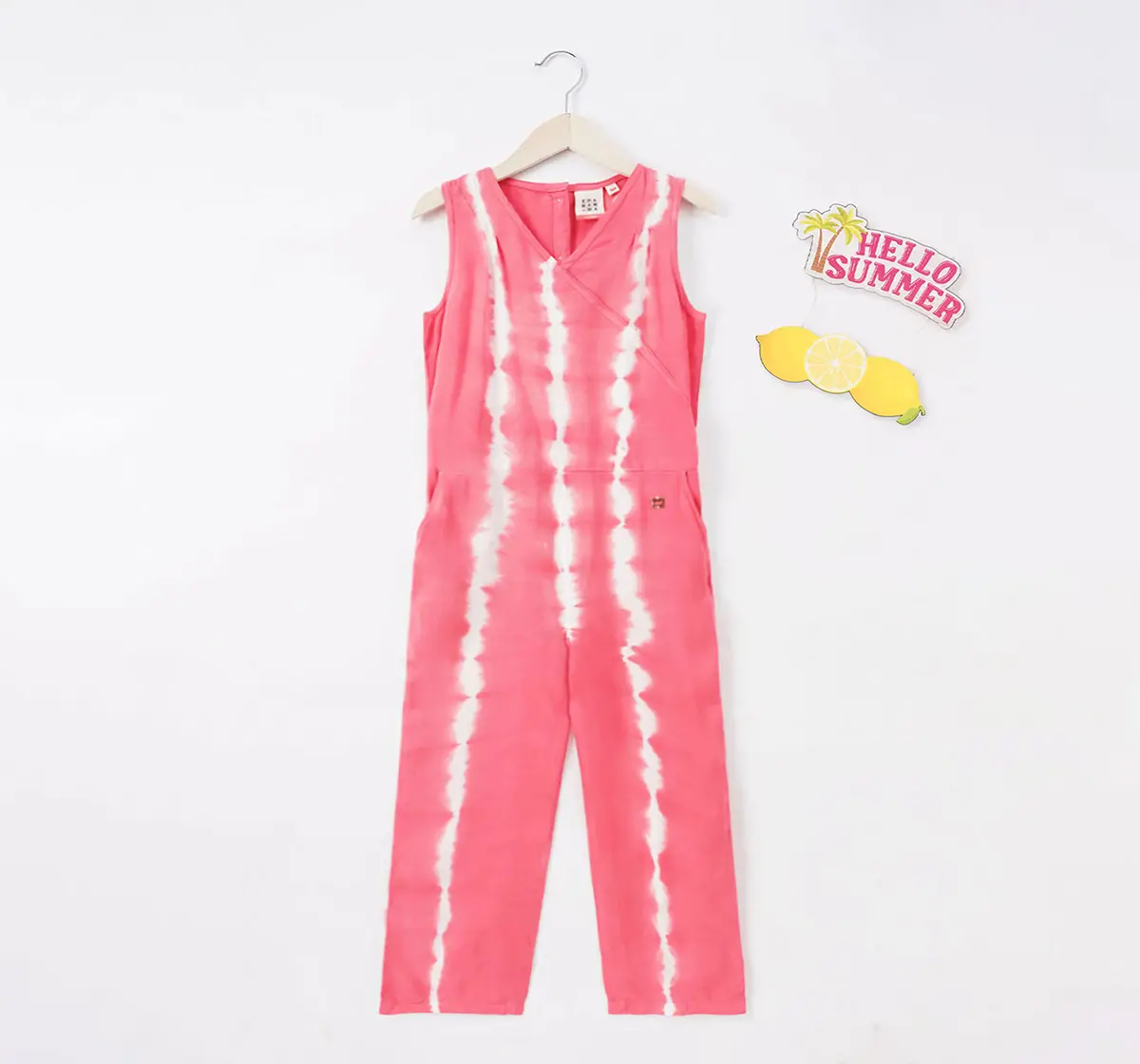 Ed-a-Mamma Sustainable Girls Tie Dye Jumpsuit