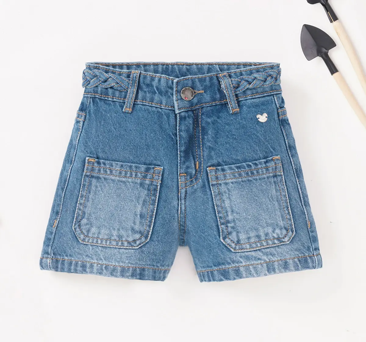 Ed-a-Mamma Sustainable Girls Denim Shorts