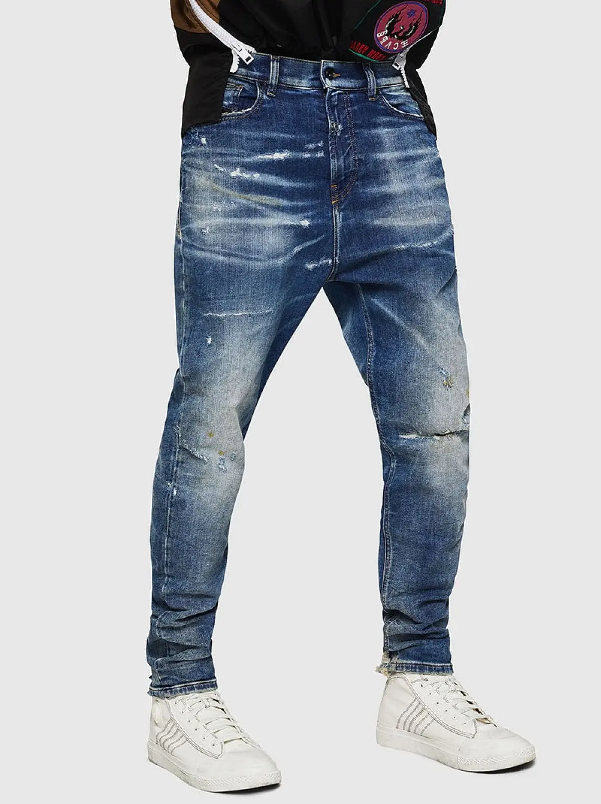 Men Diesel sold D-Vider Carrot Colored Jeans