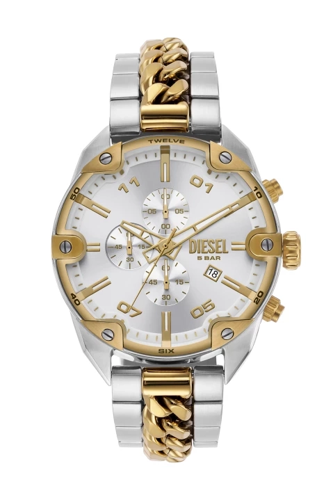 Diesel Spiked Two Tone Watch DZ4629