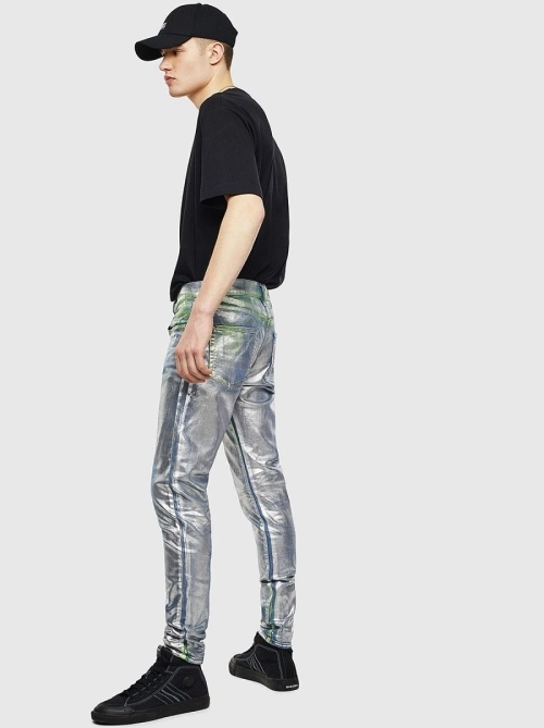 Diesel Blue D-STRUKT-SP4 L.32 PANTALONI Jeans