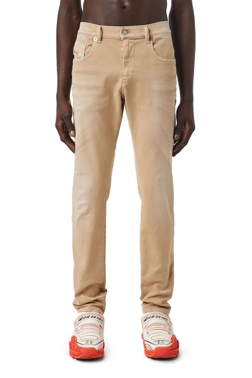 Diesel Slim fit jeans - coloured denim/brown/coloured denim