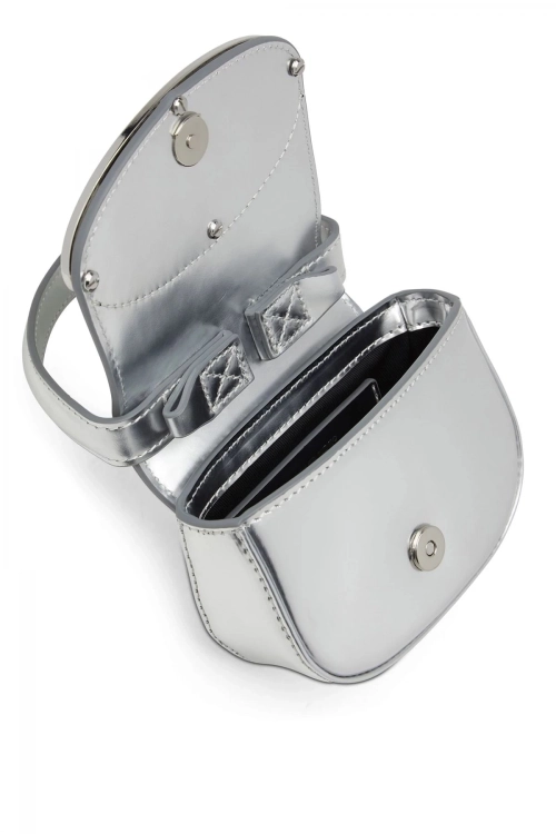 Diesel Silver 1dr Xs Crossbody Bag