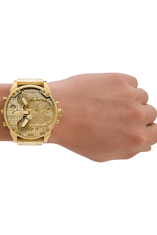 Diesel Mr. Daddy 2.0 Gold Watch DZ7479