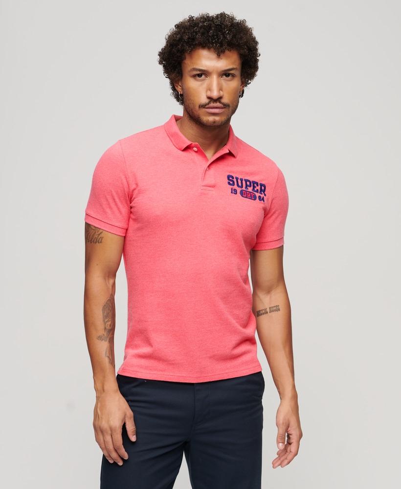 Mens pink polo shorts online