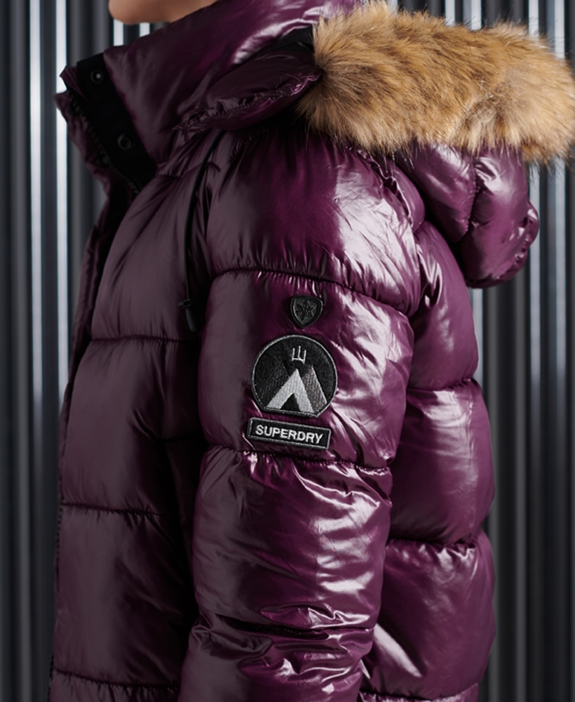 Superdry high shine toya 2025 puffer