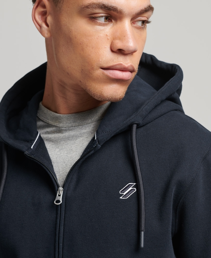 Essential zip sale hoodie