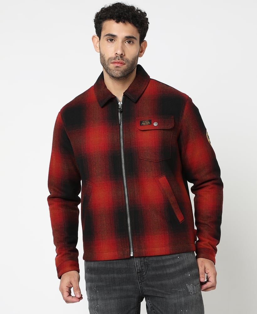 Wool harrington on sale