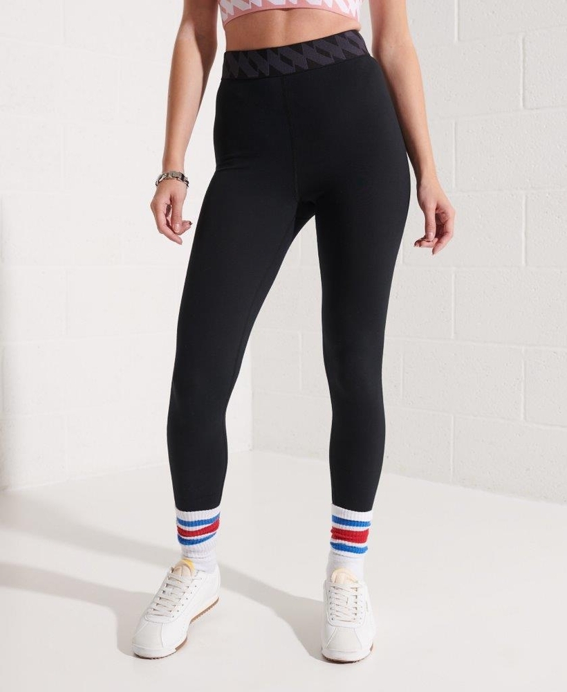 White Black Leggings - Buy White Black Leggings online in India