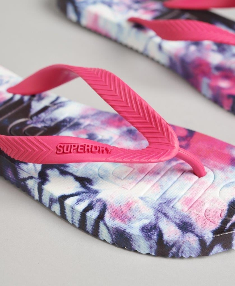 Womens tie dye flip flops new arrivals