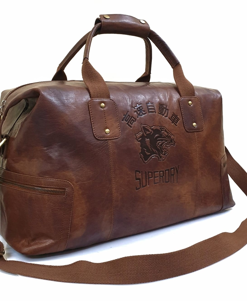 Faux Leather 25L Travel Duffle Bag cum Gym Bag – Fur Jaden Lifestyle Pvt Ltd-saigonsouth.com.vn