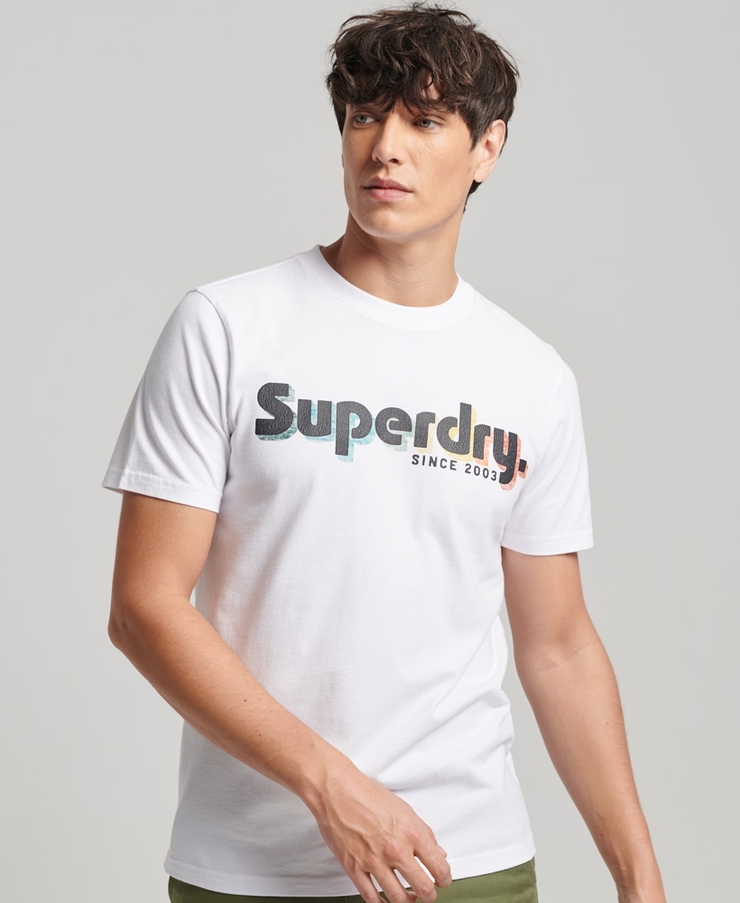 Superdry Core Logo Tag Men's T-Shirt Small 