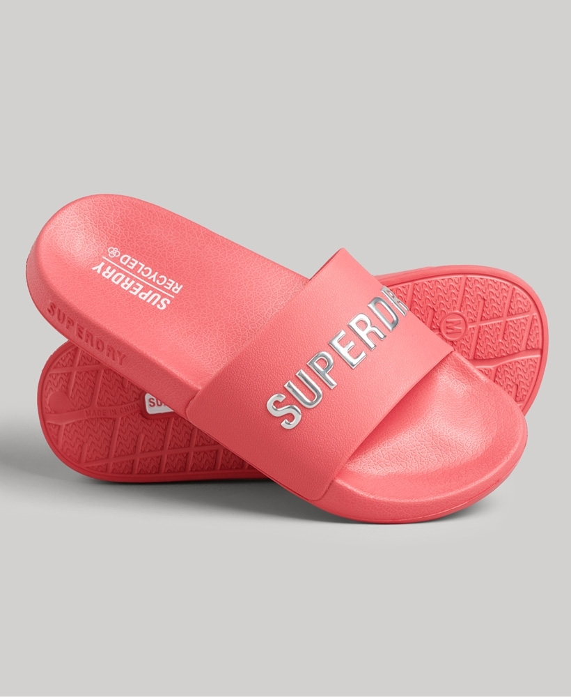 Superdry slides black new arrivals