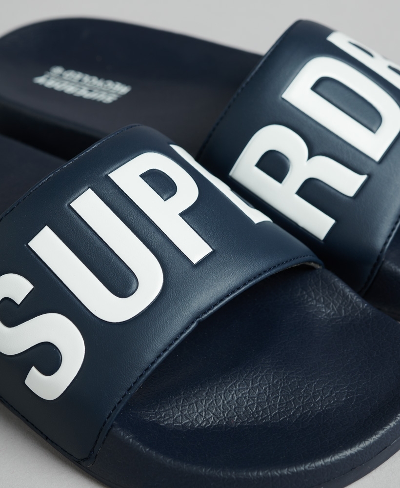 Superdry classic pool discount sliders