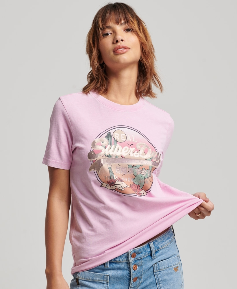 SUPERDRY Vintage Vl Narrative - Camiseta