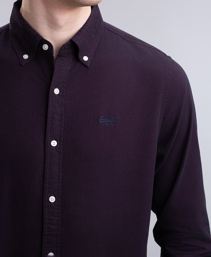 Superdry purple clearance shirt