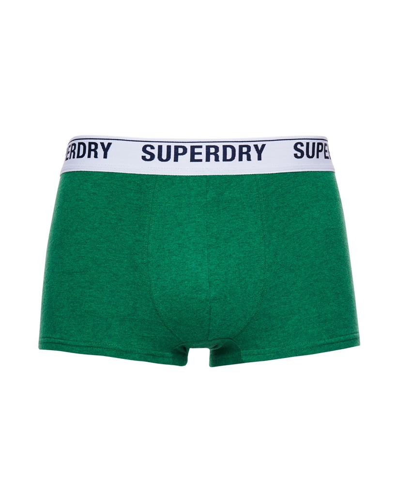 Buy Big Button Men's Cotton Trunks (Pack of 1) (BOB_Black+Green_S) at