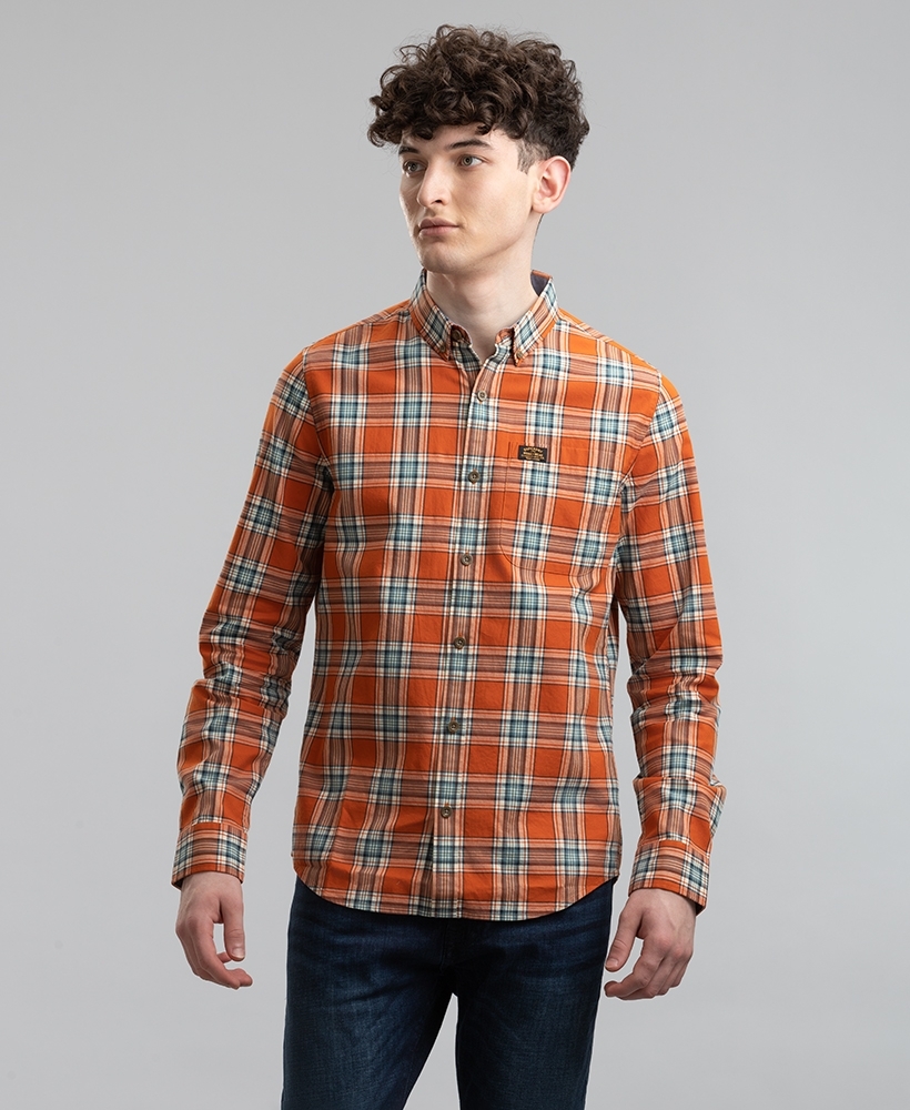 vintage orange shirt