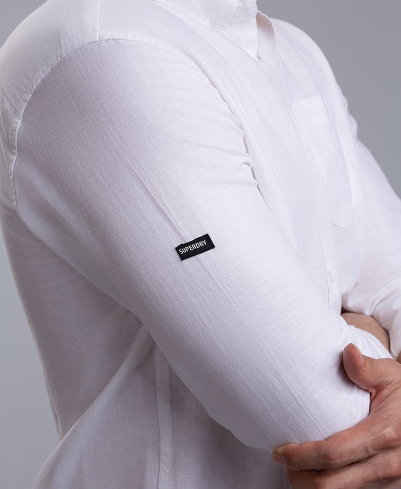 Superdry white outlet shirt